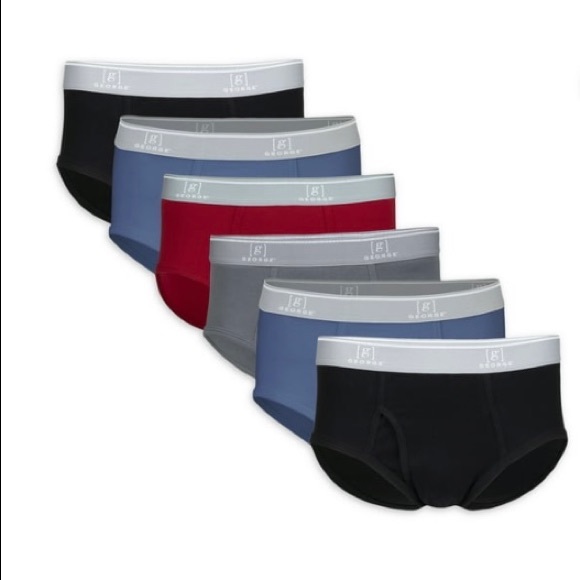 6-Pack Men’s Brief Underwear George - Picture 8 of 9
